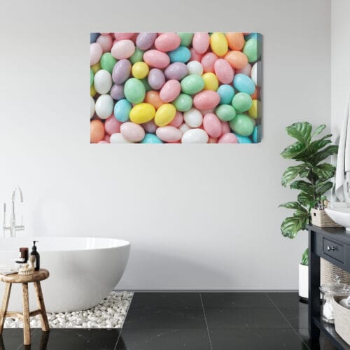 Obraz na płótnie Jedzenie Kolorowe drażetki cukierkowe Premium Canvas - obrazek 5