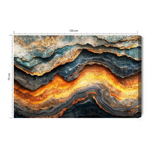 Obraz na płótnie Abstrakcja Warstwy minerału Premium Canvas