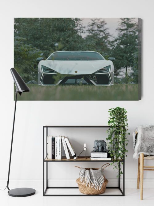 Obraz na płótnie Lamborghini Przód Samochód sportowy  Premium Canvas - obrazek 9