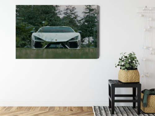 Obraz na płótnie Lamborghini Przód Samochód sportowy  Premium Canvas - obrazek 8