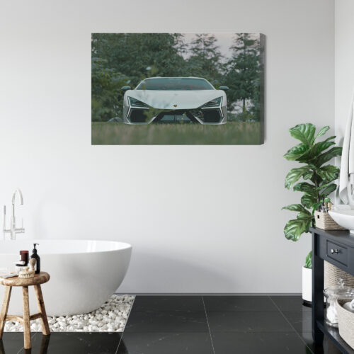 Obraz na płótnie Lamborghini Przód Samochód sportowy  Premium Canvas - obrazek 5