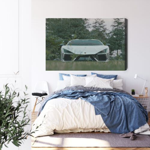 Obraz na płótnie Lamborghini Przód Samochód sportowy  Premium Canvas - obrazek 3
