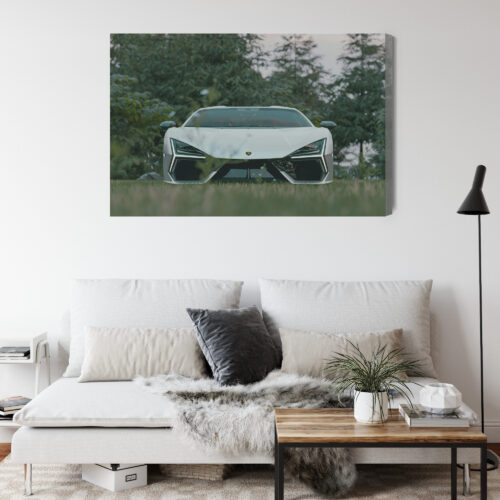 Obraz na płótnie Lamborghini Przód Samochód sportowy  Premium Canvas - obrazek 4