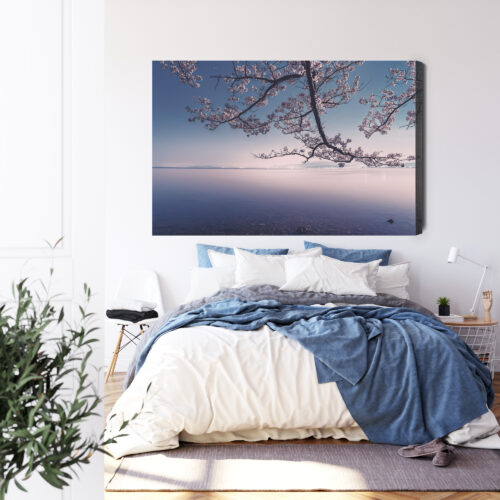 Obraz na płótnie Krajobraz Fotografia Sakura  Premium Canvas - obrazek 3