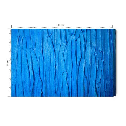 Obraz na płótnie Abstrakcja Niebieska tekstura Premium Canvas