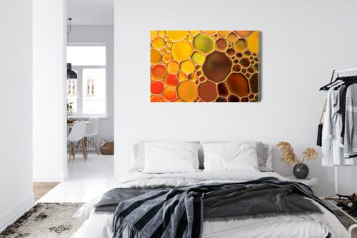Obraz na płótnie Abstrakcja Kolorowe bąbelki Premium Canvas - obrazek 7