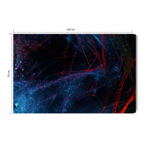 Obraz na płótnie Abstrakcja Sieć światła Premium Canvas