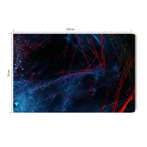 Obraz na płótnie Abstrakcja Sieć światła Premium Canvas
