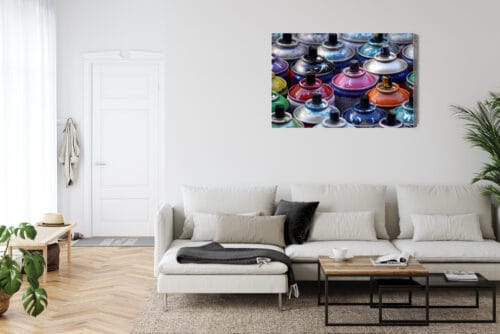Obraz na płótnie Fotografia Puszki sprayu z bliska Premium Canvas - obrazek 6
