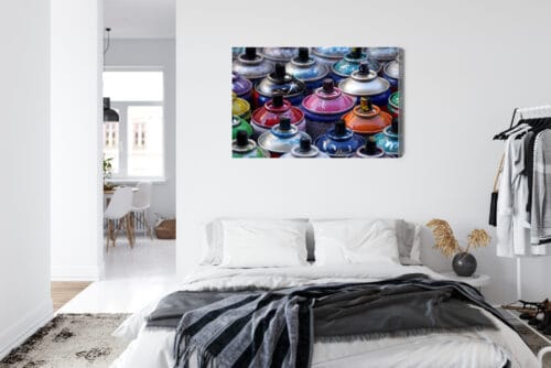 Obraz na płótnie Fotografia Puszki sprayu z bliska Premium Canvas - obrazek 7