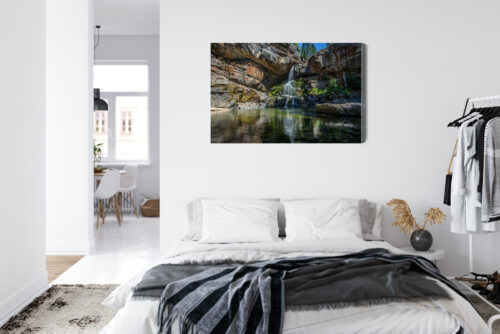 Obraz na płótnie Wodospad Natura Skały  Premium Canvas - obrazek 7