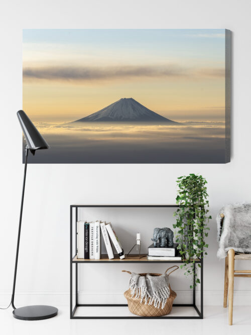 Obraz na płótnie Góra Fotografia Fuji o świcie  Premium Canvas - obrazek 9