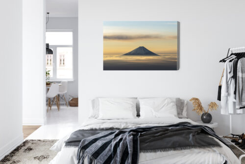 Obraz na płótnie Góra Fotografia Fuji o świcie  Premium Canvas - obrazek 7