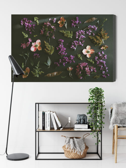 Obraz na płótnie Kwiaty Kompozycja płatków  Premium Canvas - obrazek 9