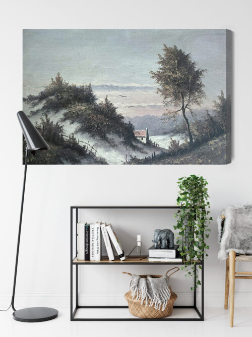 Obraz na płótnie Krajobraz Klasyczny Górska dolina  Premium Canvas - obrazek 9