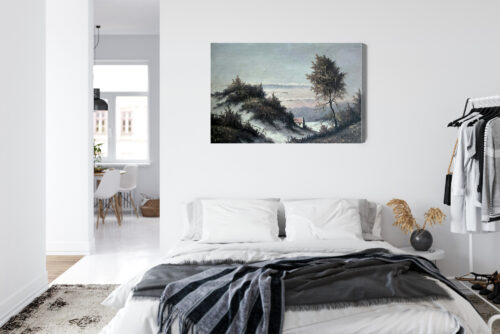 Obraz na płótnie Krajobraz Klasyczny Górska dolina  Premium Canvas - obrazek 7