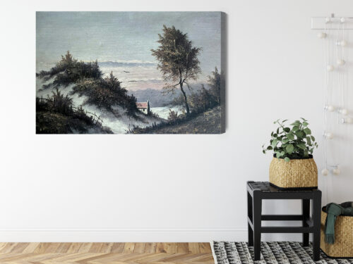 Obraz na płótnie Krajobraz Klasyczny Górska dolina  Premium Canvas - obrazek 8