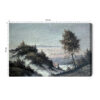 Obraz na płótnie Krajobraz Klasyczny Górska dolina  Premium Canvas