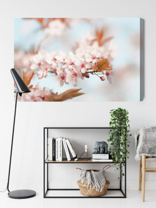 Obraz na płótnie Kwiaty Fotografia Kwiat wiśni  Premium Canvas - obrazek 9