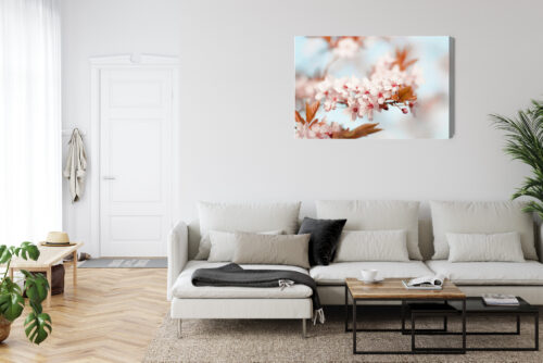 Obraz na płótnie Kwiaty Fotografia Kwiat wiśni  Premium Canvas - obrazek 6