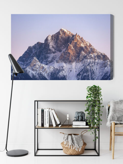 Obraz na płótnie Góry Krajobraz Szczyt o zachodzie  Premium Canvas - obrazek 9