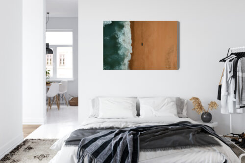 Obraz na płótnie Plaża Fotografia Z lotu ptaka  Premium Canvas - obrazek 7