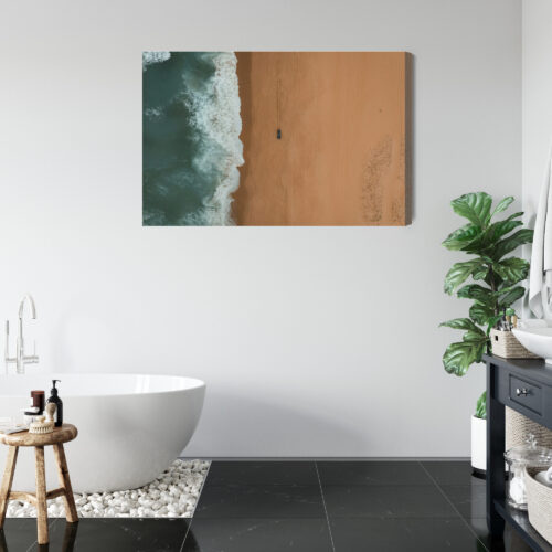 Obraz na płótnie Plaża Fotografia Z lotu ptaka  Premium Canvas - obrazek 5