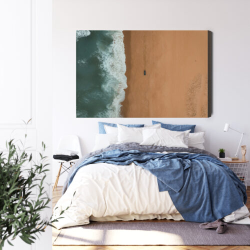 Obraz na płótnie Plaża Fotografia Z lotu ptaka  Premium Canvas - obrazek 3