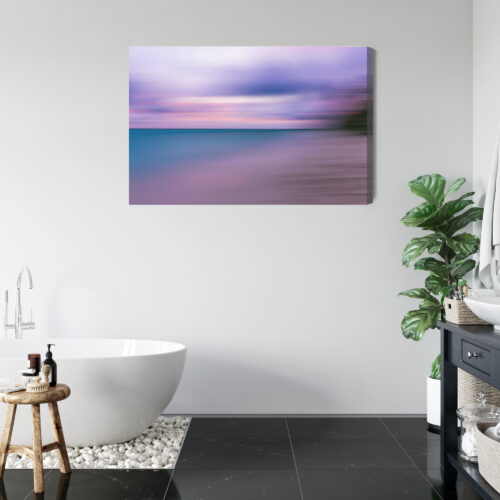 Obraz na płótnie Morze Abstrakcja Rozmycie  Premium Canvas - obrazek 5