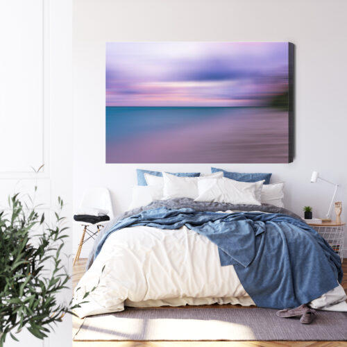 Obraz na płótnie Morze Abstrakcja Rozmycie  Premium Canvas - obrazek 3