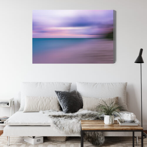 Obraz na płótnie Morze Abstrakcja Rozmycie  Premium Canvas - obrazek 4