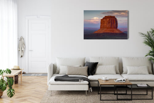 Obraz na płótnie Monument Valley Fotografia Czerwone skały  Premium Canvas - obrazek 6