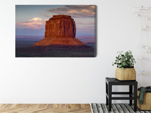 Obraz na płótnie Monument Valley Fotografia Czerwone skały  Premium Canvas - obrazek 8