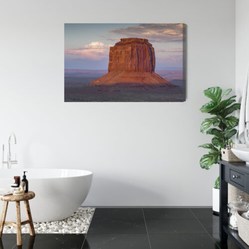 Obraz na płótnie Monument Valley Fotografia Czerwone skały  Premium Canvas - obrazek 5
