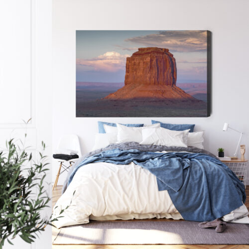 Obraz na płótnie Monument Valley Fotografia Czerwone skały  Premium Canvas - obrazek 3