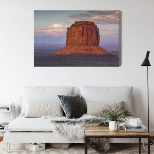 Obraz na płótnie Monument Valley Fotografia Czerwone skały  Premium Canvas - obrazek 4