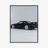 Plakat w ramie Nissan Skyline GT-R Klasyk Sportowy Premium