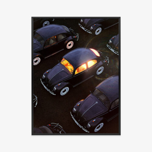 Plakat w ramie Volkswagen Garbus Klasyk Retro Premium