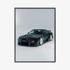 Plakat w ramie Nissan Skyline Sport Kultowy samochód Premium