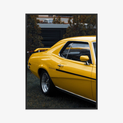 Plakat w ramie Mercury Cougar Klasyk Samochód Premium