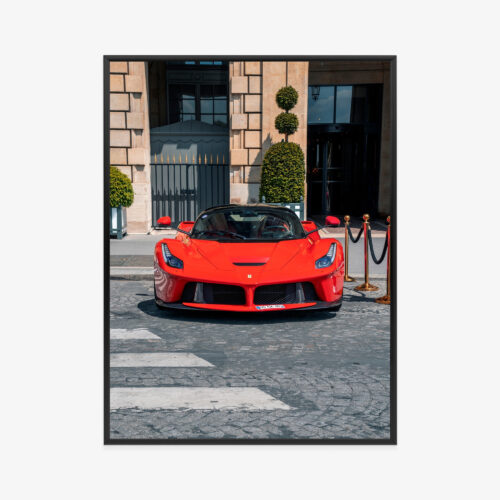 Plakat w ramie Ferrari LaFerrari Luksusowy Samochód Premium