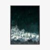 Plakat w ramie Ocean Natura Fale powietrzne Premium