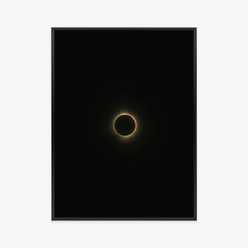 Plakat w ramie Zaćmienie Słońca Astronomia Premium