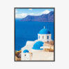 Plakat w ramie Grecka architektura Premium