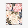 Plakat w ramie Kwiaty Romantyzm Piwonie Premium