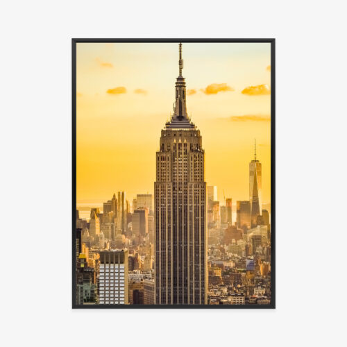 Plakat w ramie Nowy Jork Architektura Empire State Premium