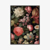 Plakat w ramie Kwiaty Ogród Botaniczny Vintage Premium