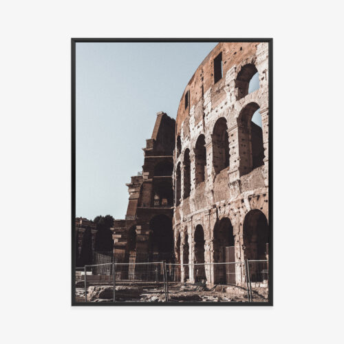 Plakat w ramie Rzym Architektura Koloseum Premium