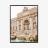 Plakat w ramie Rzym Fontanna di Trevi klasyczna architektura Premium